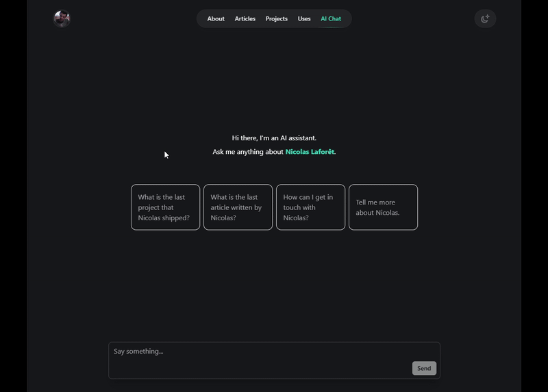Chatbot Demo